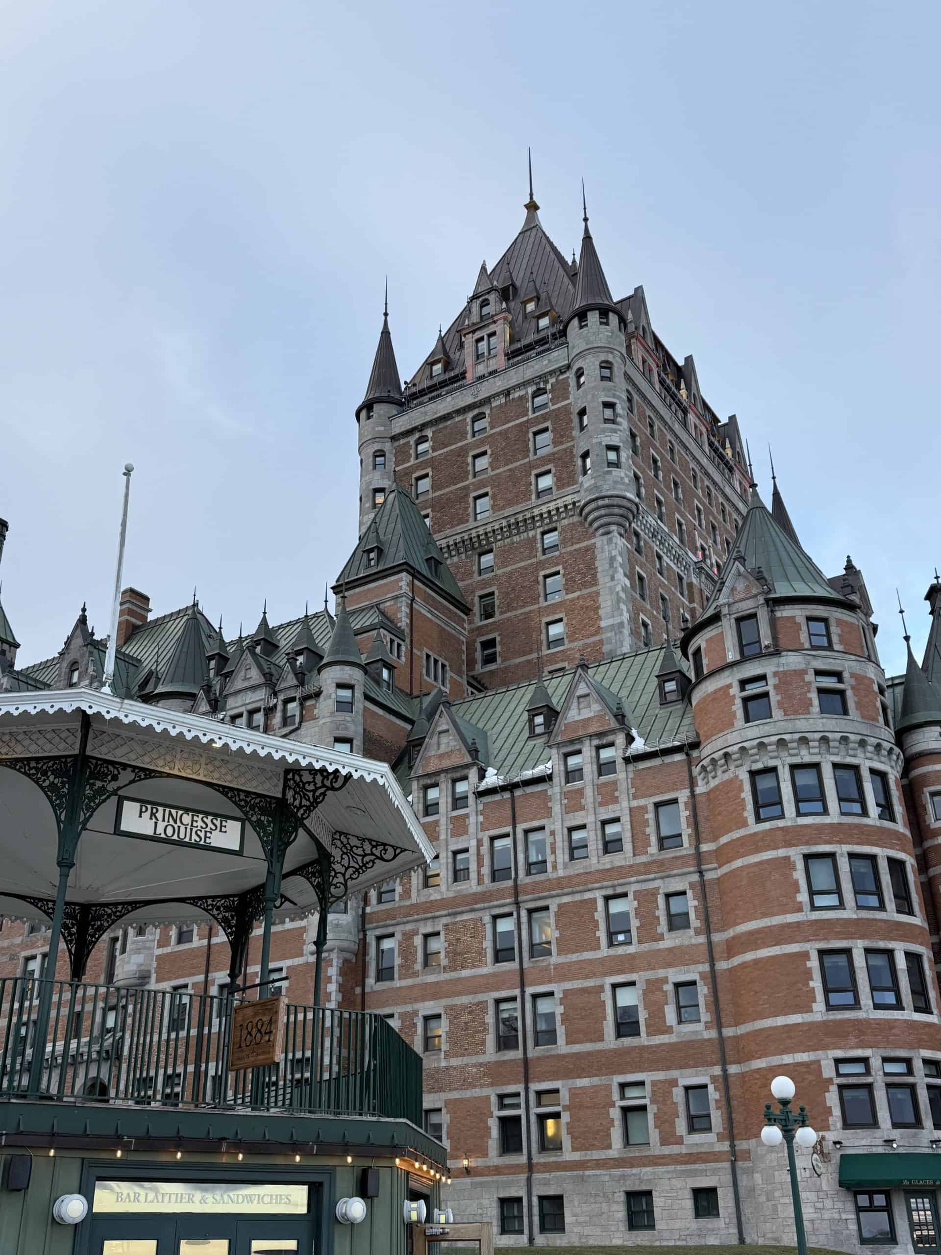 Château Frontenac in Old Quebec City